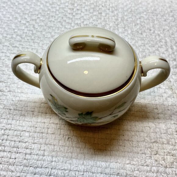 Vintage Retired Lenox China Westwind~(1)~ Creamer and Covered Sugar Bowl USA - Picture 2 of 14